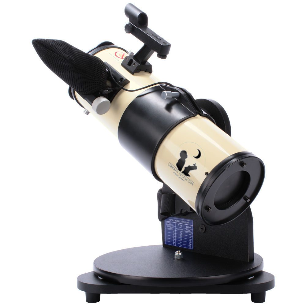 Library Telescope Facing Left