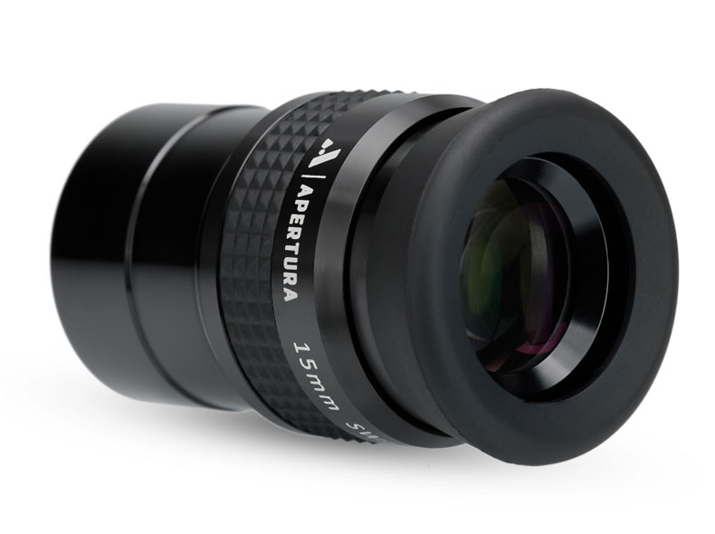 Apertura SWA15 side view with optics in front