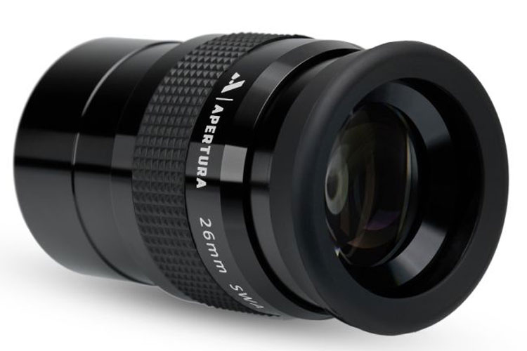 Apertura SWA26 side view with optics in front