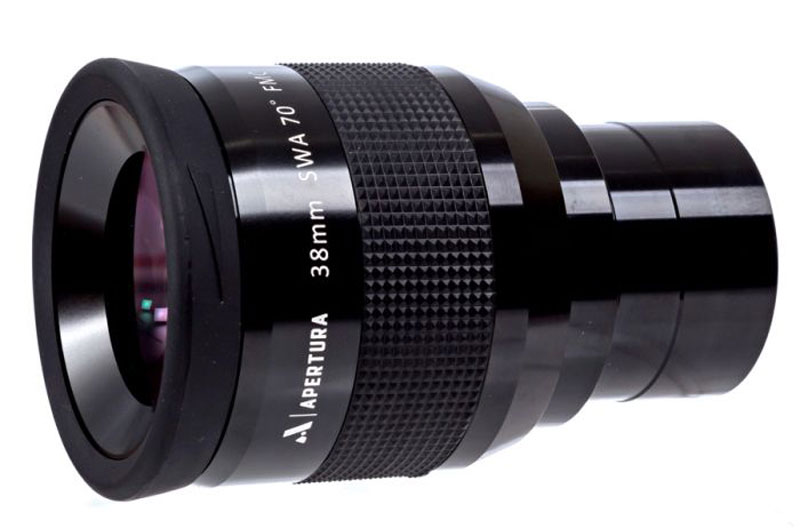 Apertura SWA38 side view with optics in front