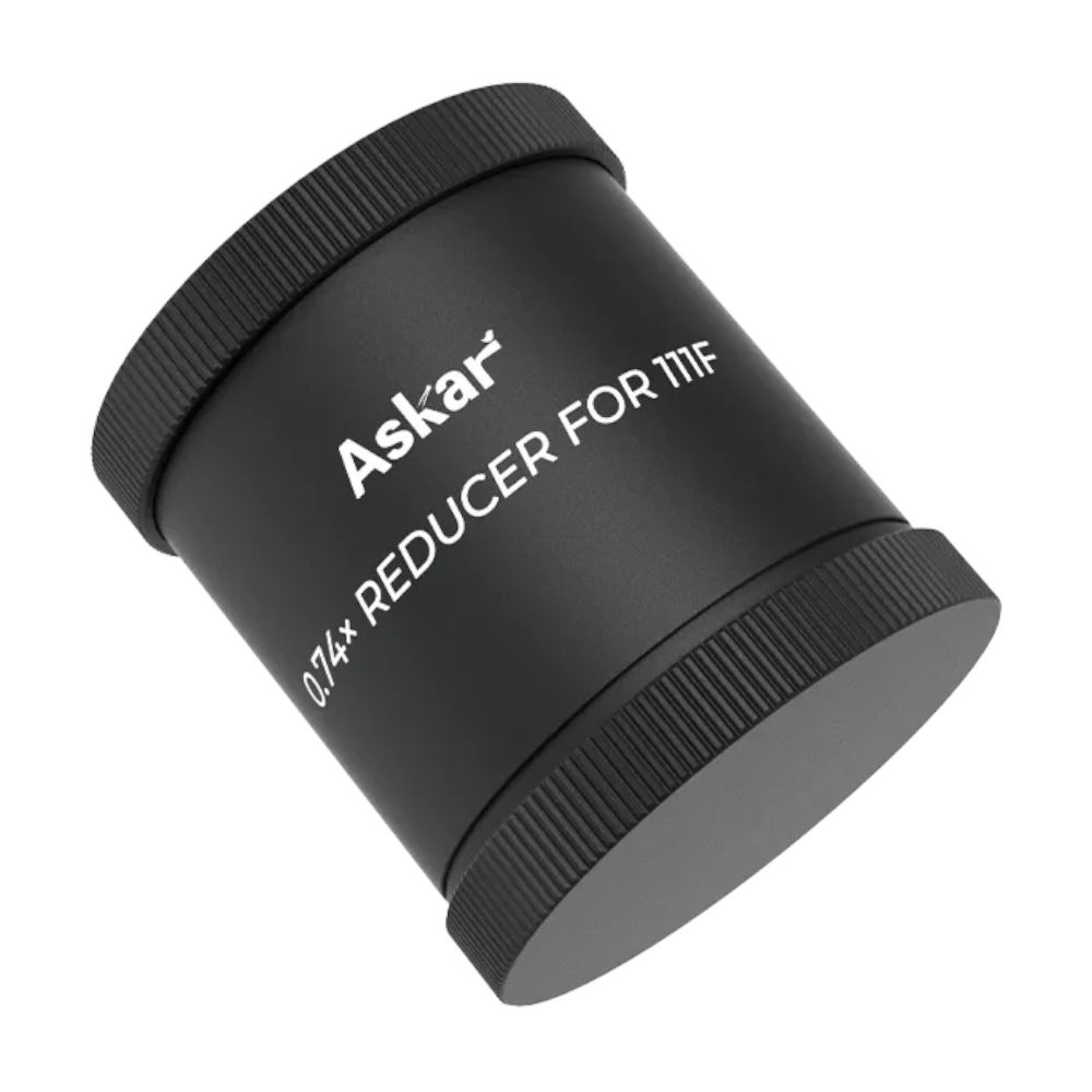 Image of the dedicated Askar 111F 0.74x reducer, sold separately
