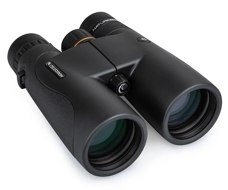 Top down view of the Nature DX Binoculars angled to the right