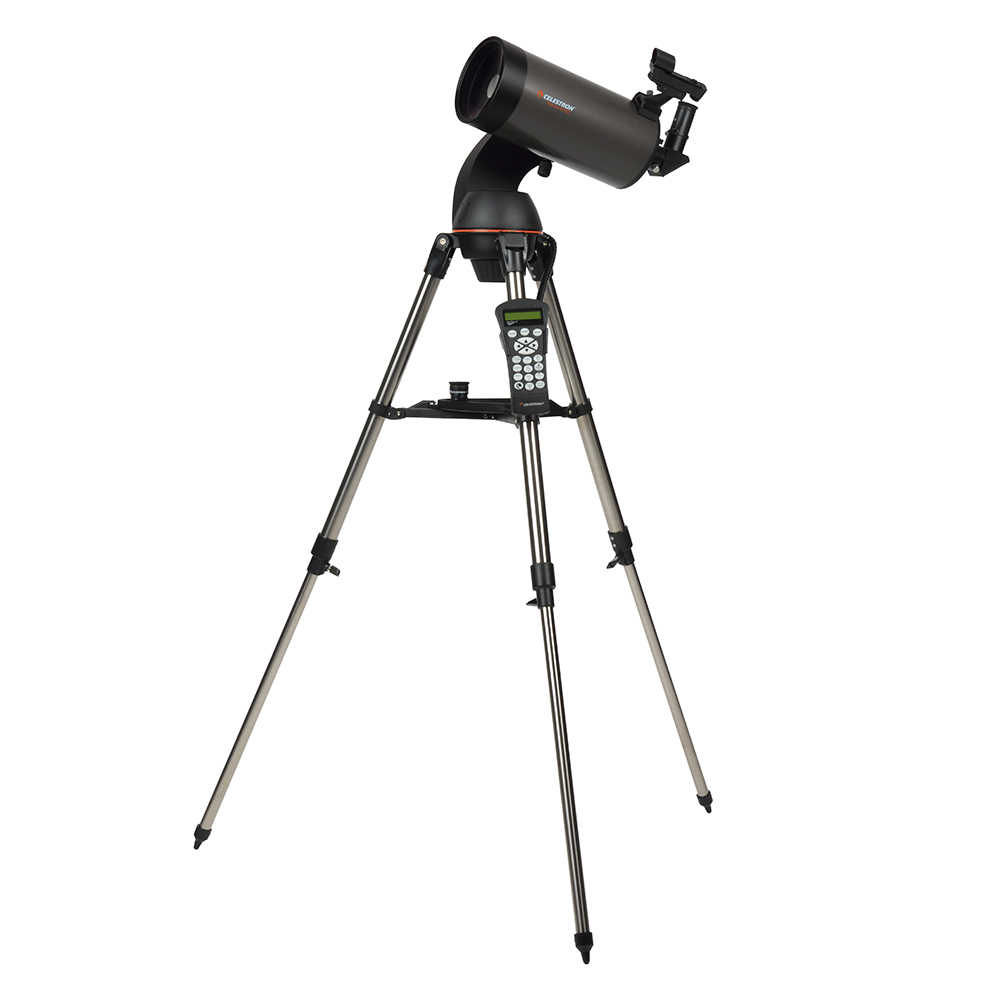 Celestron NexStar 127 SLT Telescope side profile (facing left)