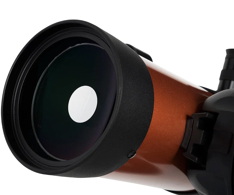 Celestron NexStar 4SE front corrector plate view