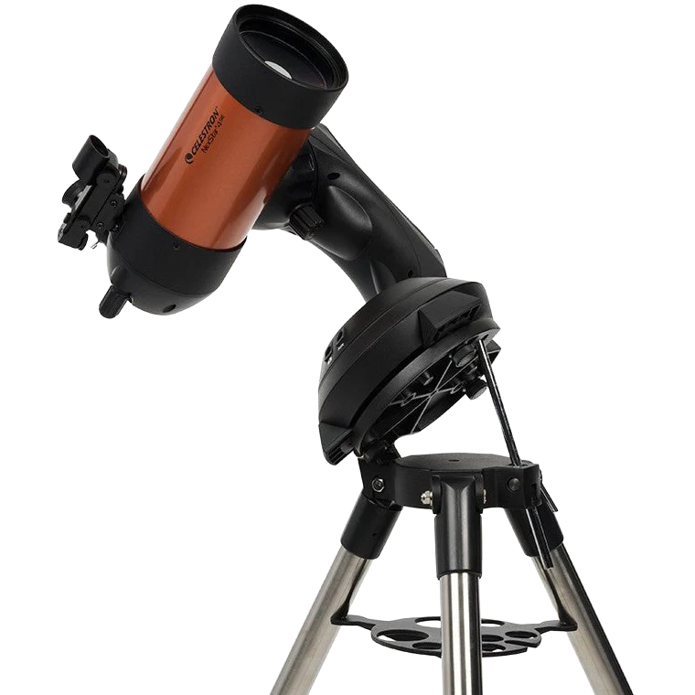 Celestron NexStar 4SE with latitude adjustment extended