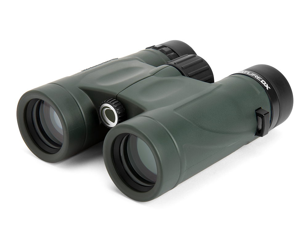 Top down view of the Nature DX Binoculars facing forward