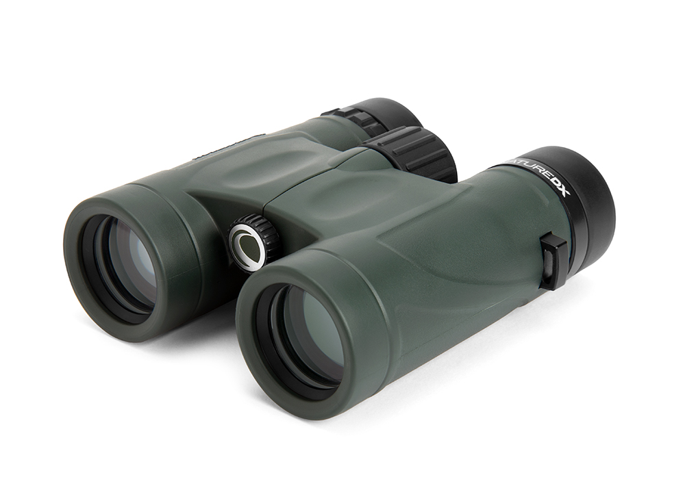 Top down view of the Nature DX Binoculars facing forward