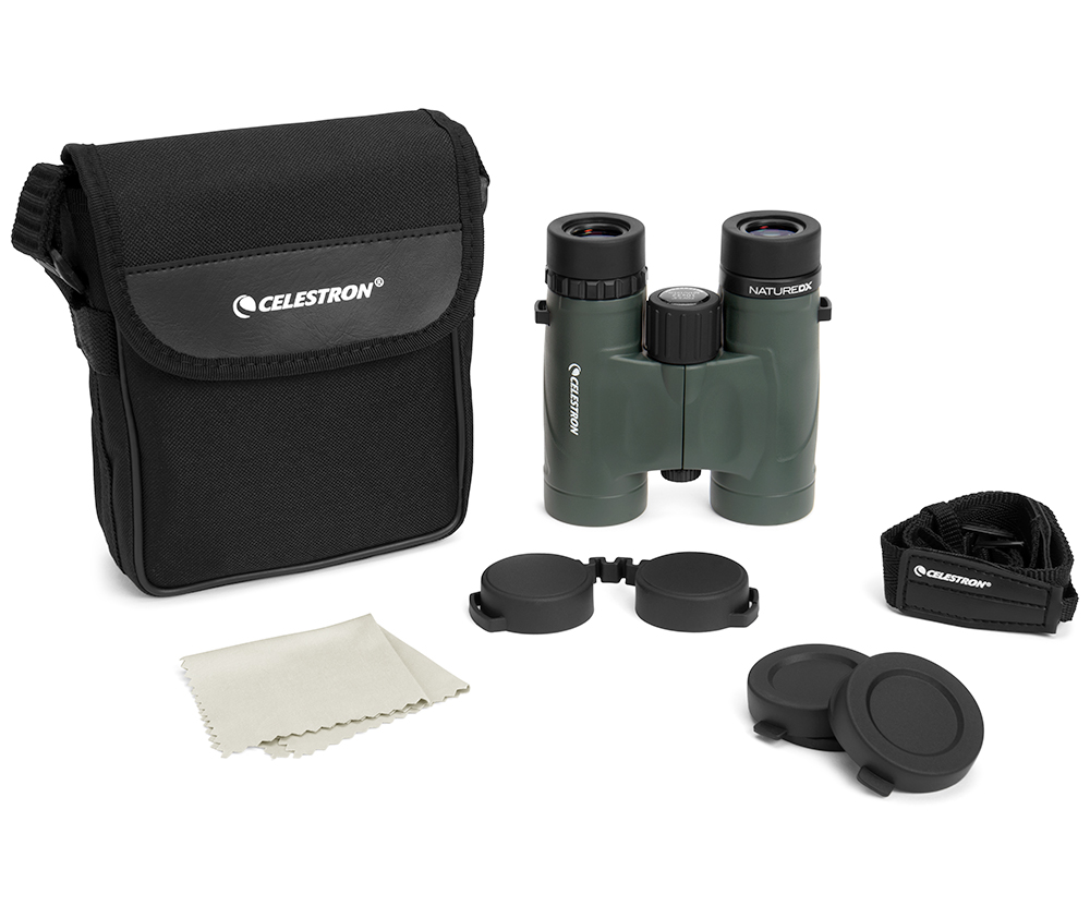 Nature DX Binoculars with accessories