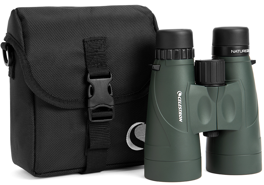 Top down view of the Nature DX Binoculars facing forward