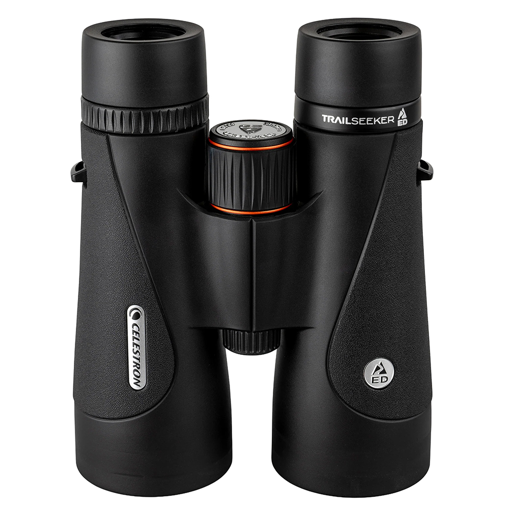 Top down view of the Nature DX Binoculars angled to the left