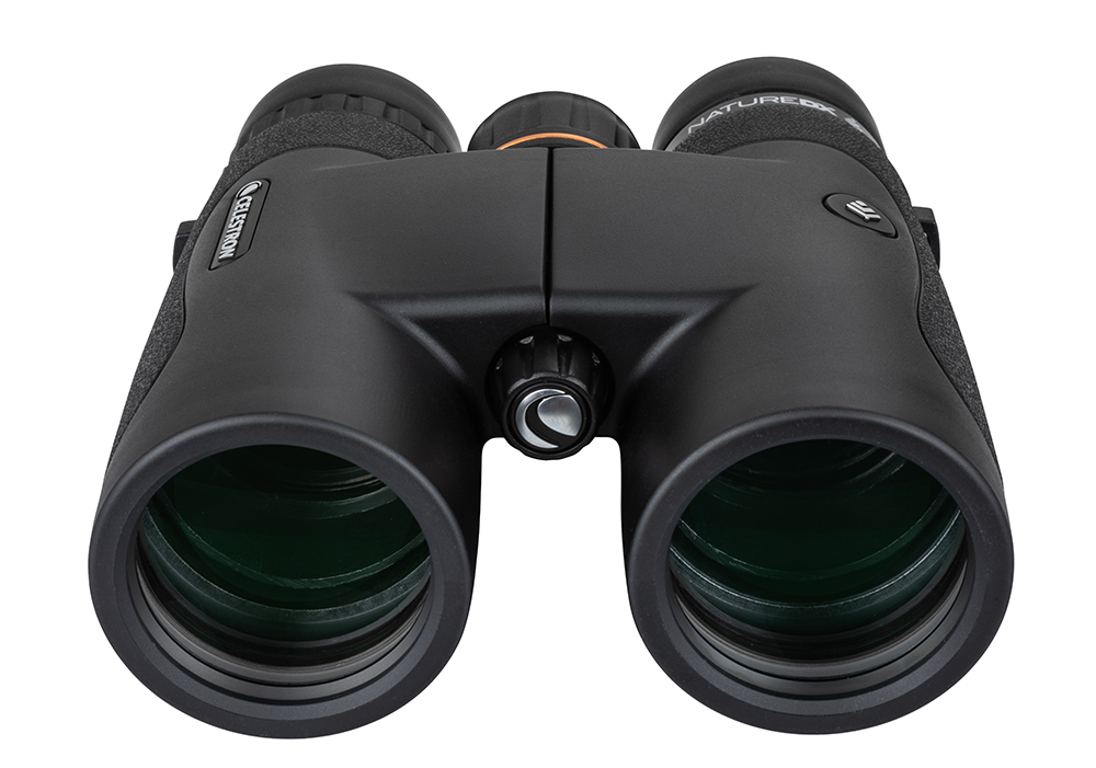 Top down view of the Nature DX Binoculars facing forward