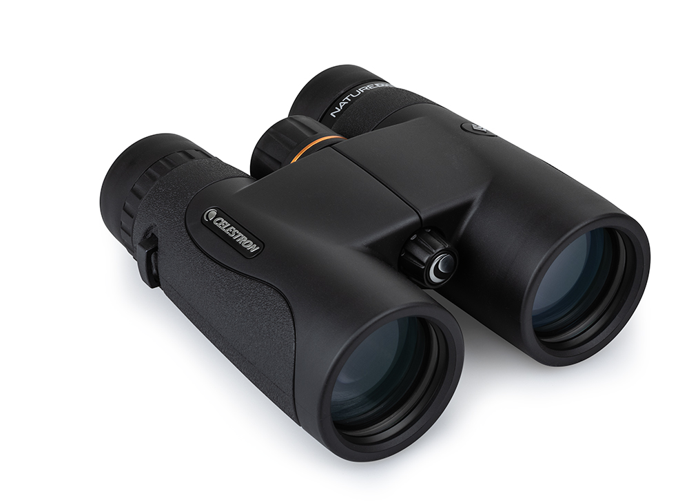 Top down view of the Nature DX Binoculars angled to the right