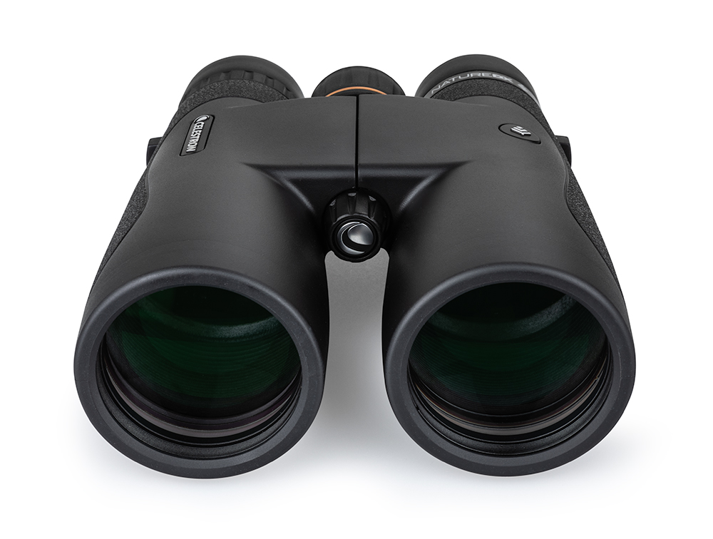 Top down view of the Nature DX Binoculars facing forward