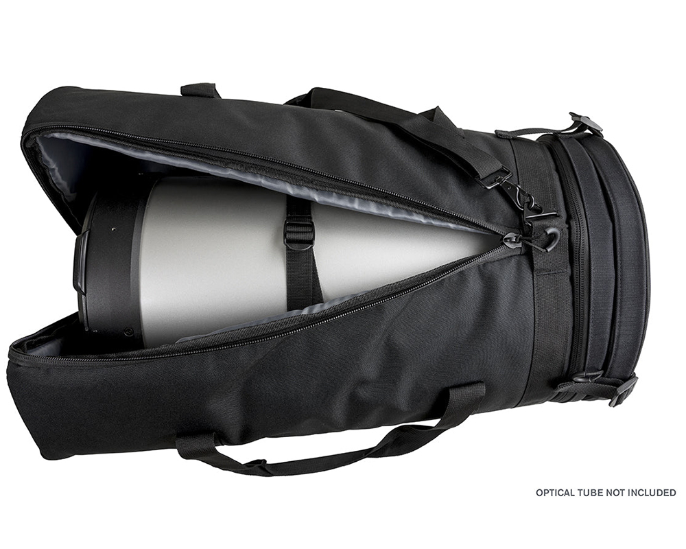 Celestron Optical Tube Carrying Case top down view with OTA