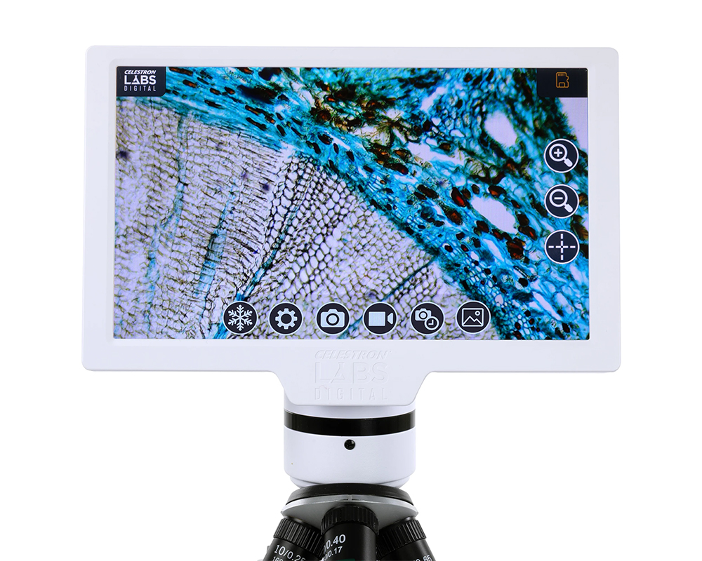 Close up of Celestron Labs Digital 9