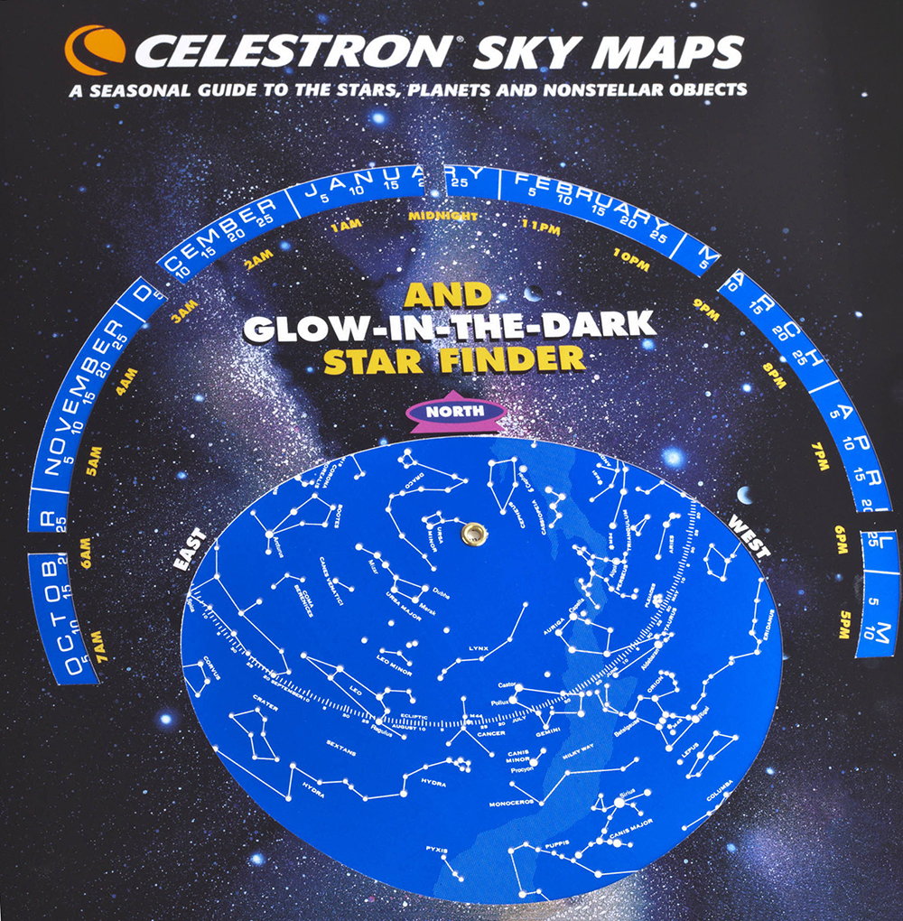 Celestron Sky Maps & Planisphere