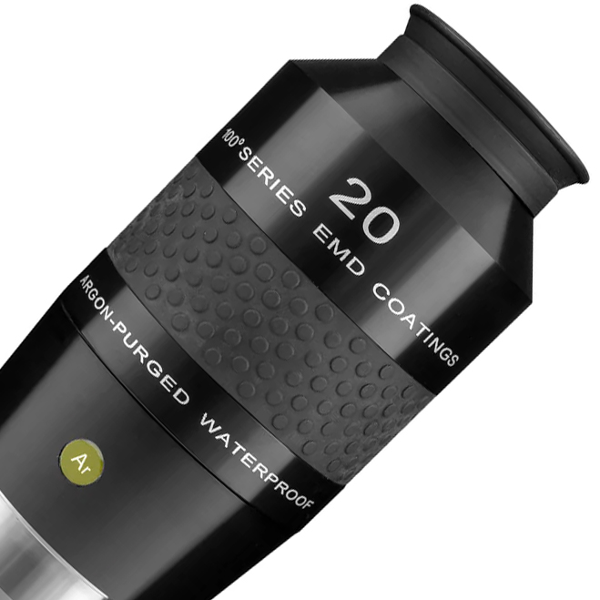 Explore Scientific 14 mm 100 Degree Series Argon-Purged Waterproof Eyepiece - 2