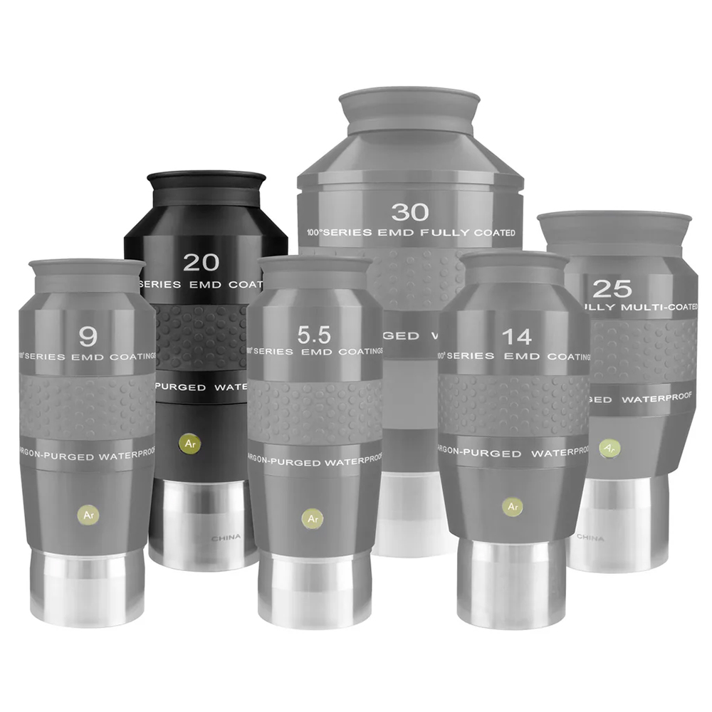 Explore Scientific 14 mm 100 Degree Series Argon-Purged Waterproof Eyepiece - 2