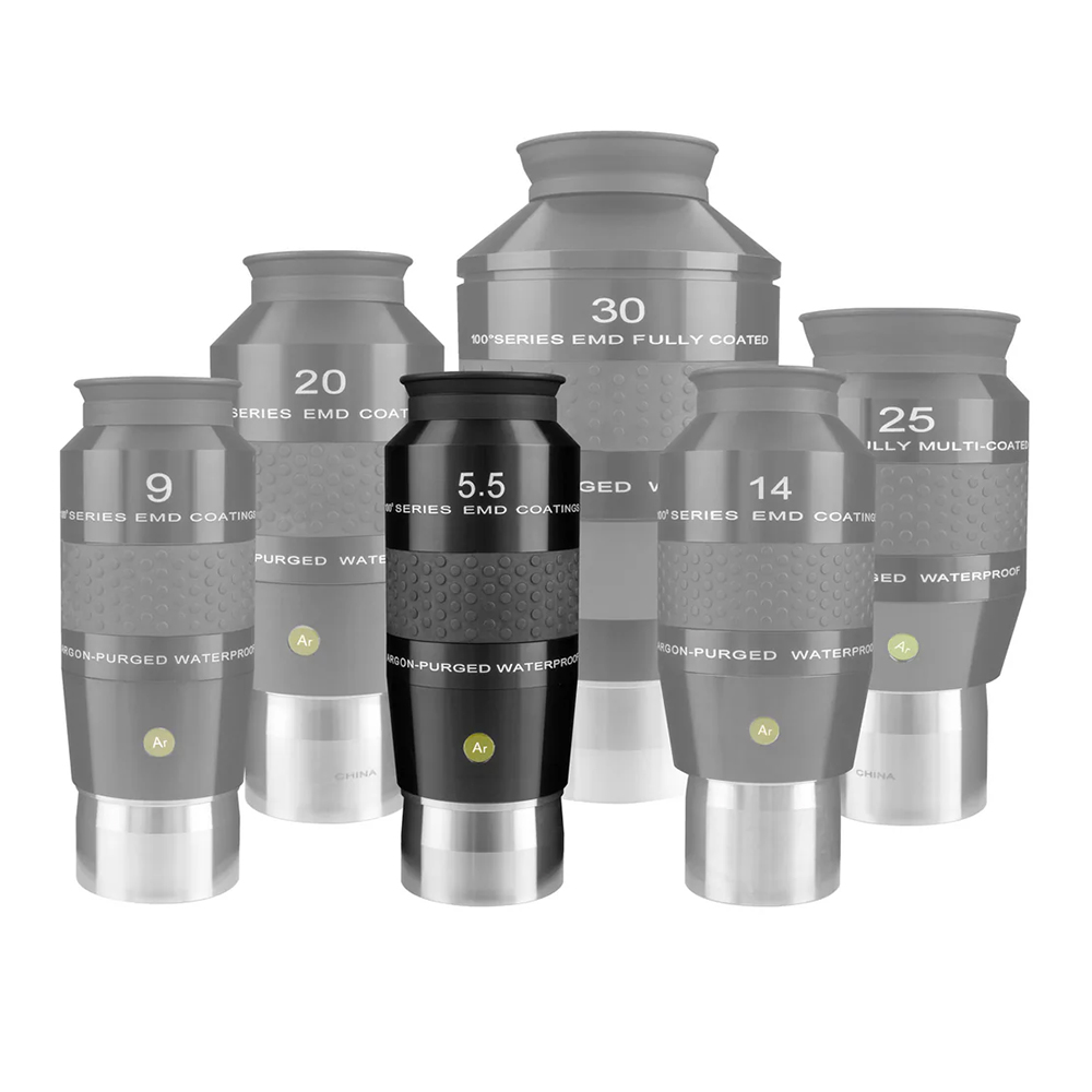 Explore Scientific 5.5 mm 100 Degree Series Argon-Purged Waterproof Eyepiece - 2
