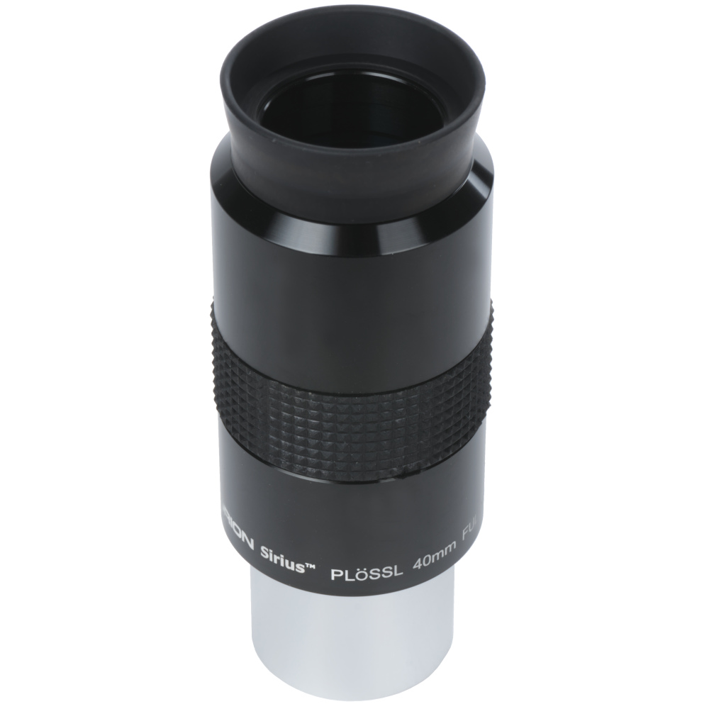Angled view of the top of the Orion Sirius Plossl 40 mm