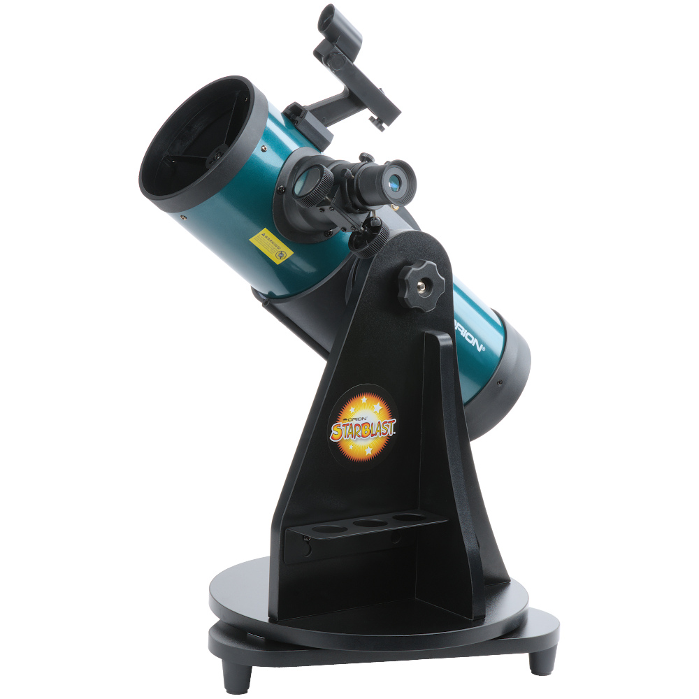 View of StarBlast 4.5 Astro telescope pointing left