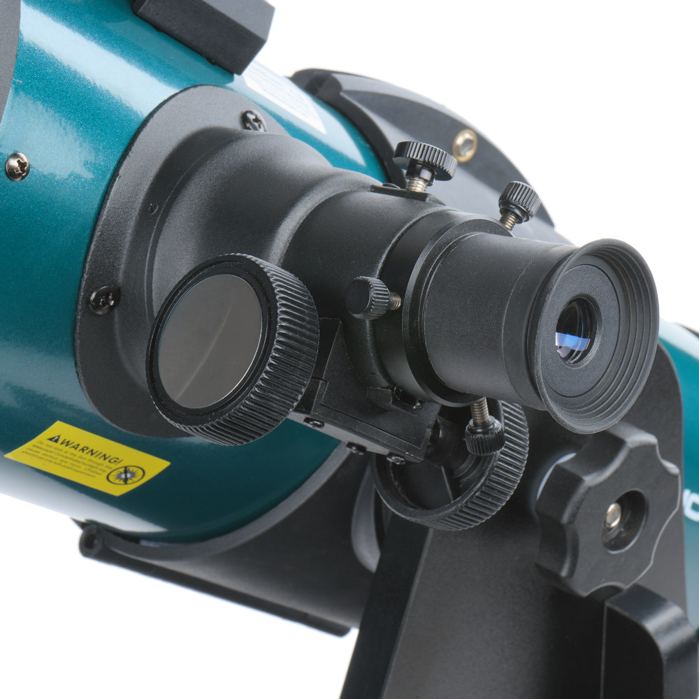 View of StarBlast 4.5 Astro telescope with Eyepiece in the focuser