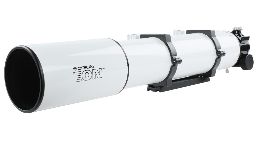 Orion EON 102 mm refractor facing front left