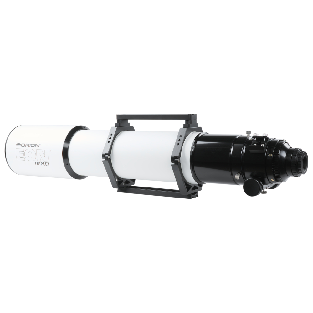 Orion EON 130 mm refractor facing front left