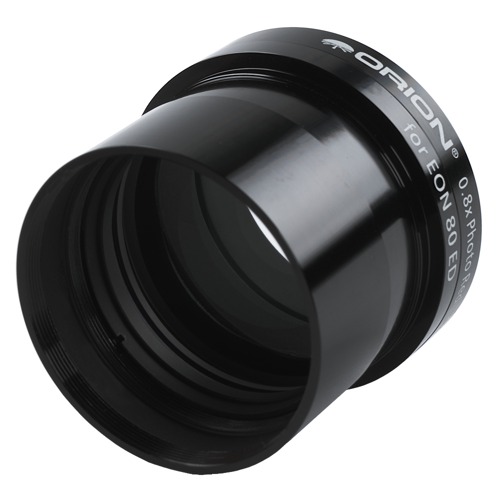 Orion EON 80 mm Refractor Reducer with nosepiece forward