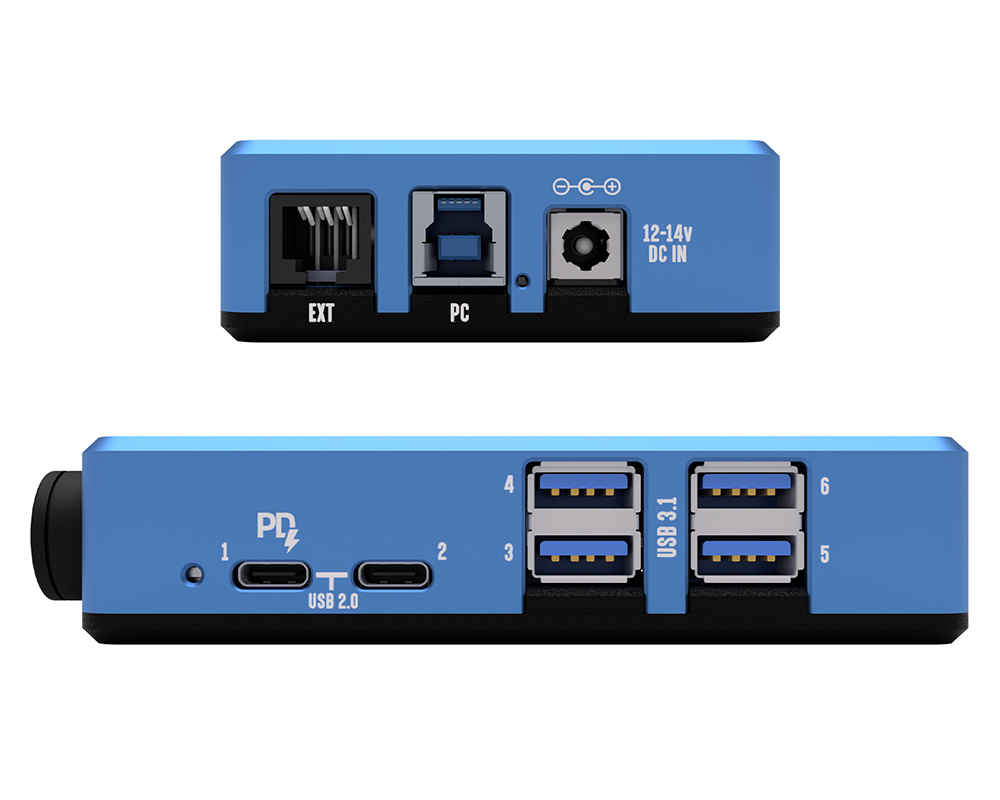 Pegasus Astro Pocket Powerbox Advance Gen3 USB in/out out ports