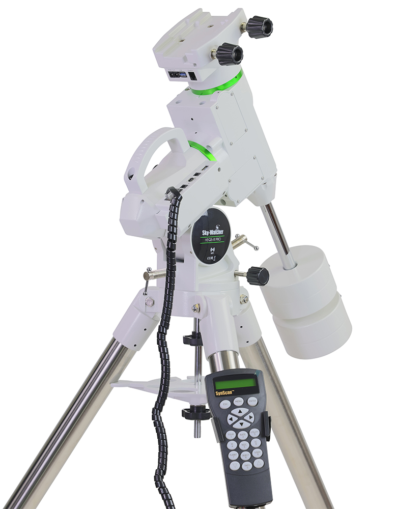 Sky-Watcher HEQ5-R Computerized Equatorial Mount side profile 
