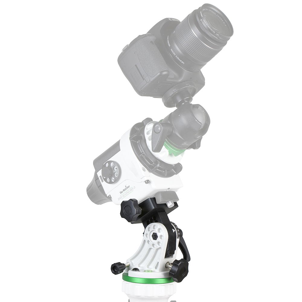 Star Adventurer Latitude EQ Base with Star Adventurer mount head and DSLR (sold separately)