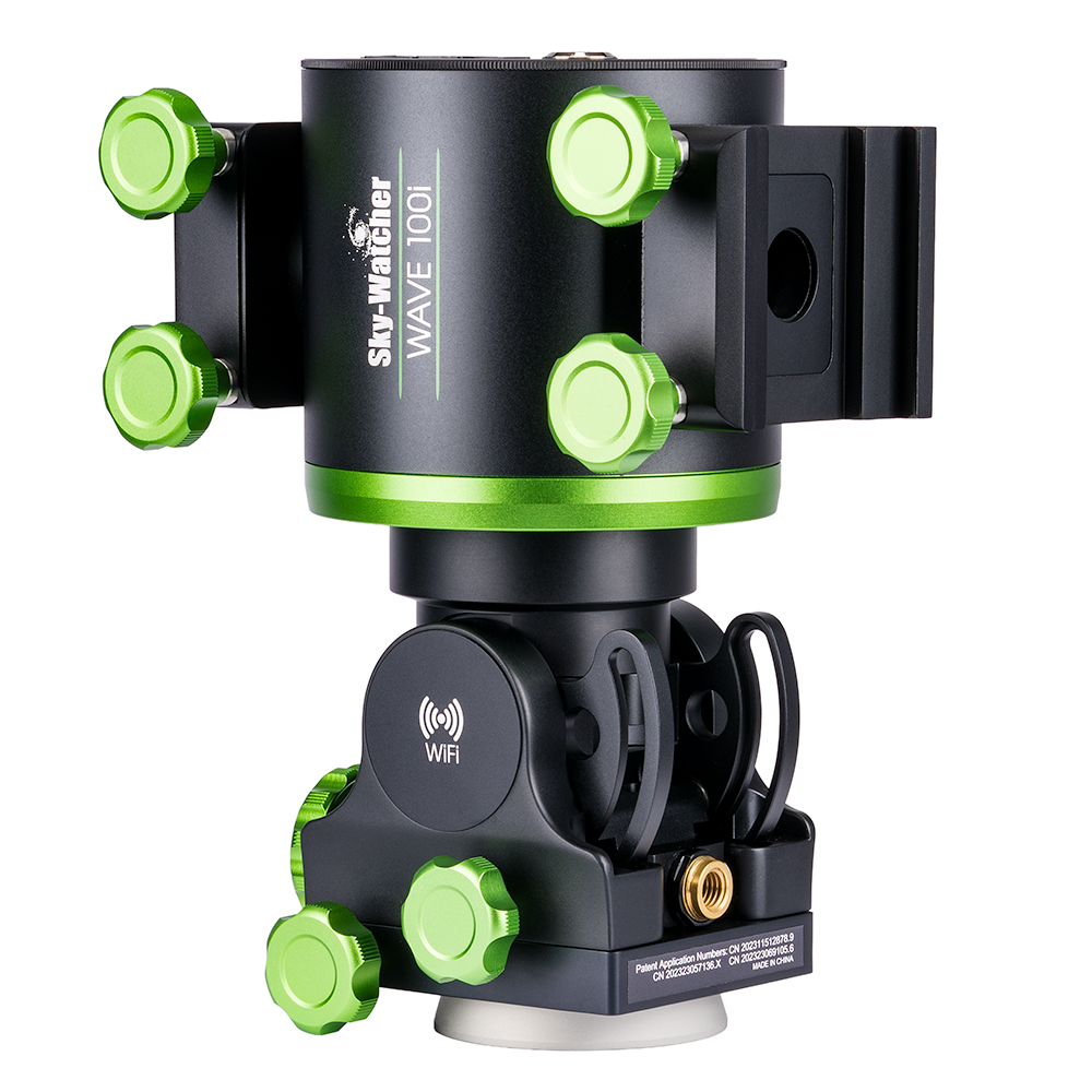 skywatcher 100i mount in AltAz mode facing to the left