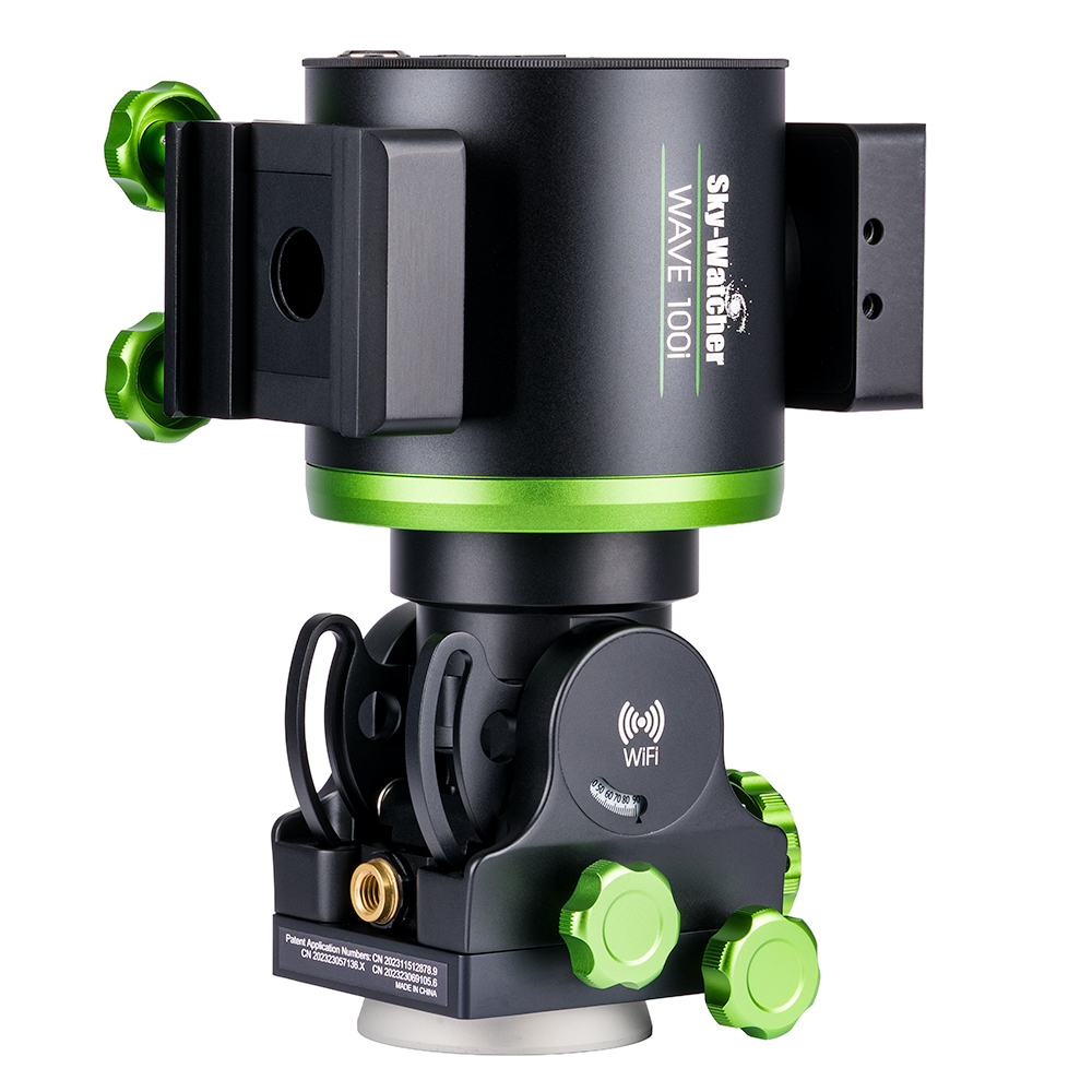 skywatcher 100i mount in AltAz mode facing to the right
