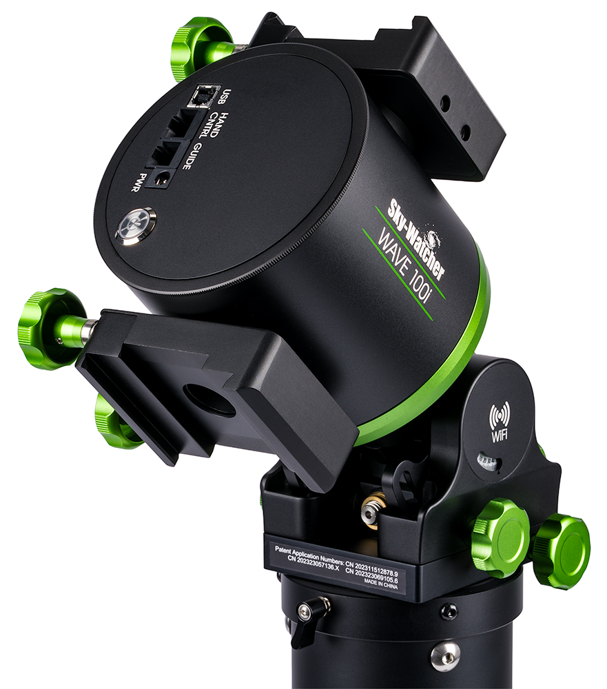 skywatcher 100i mount up close