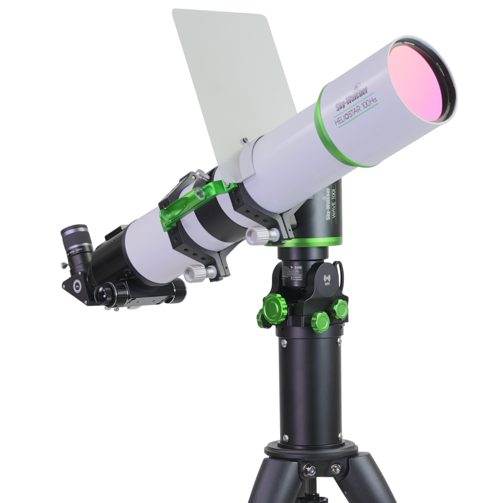 Sky-Watcher Heliostar Solar Telescope on Wave 100i facing right