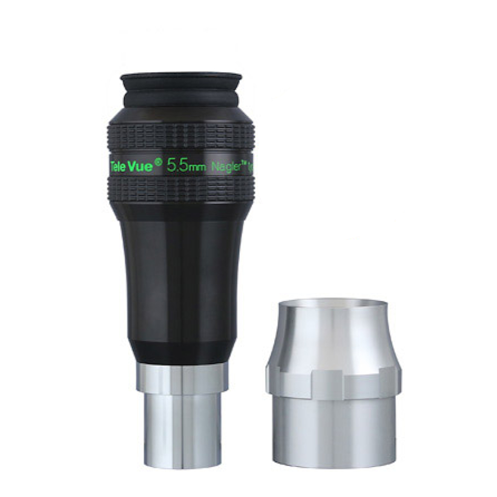 The Tele Vue 5.5 mm Nagler Type 7 Eyepiece with the 2 inch section removed