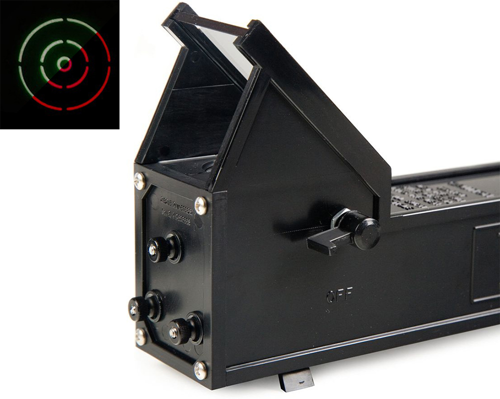 Telrad Reflex Sight Finder with Selectable Red and Green Illumination
