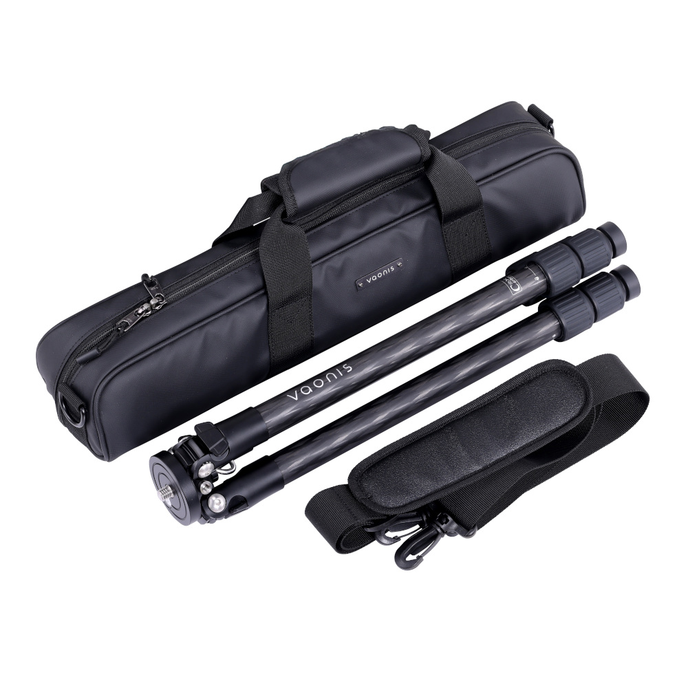 Tripod shown with bag
