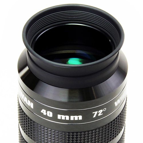 William Optics SWAN eyepiece upclose on lens