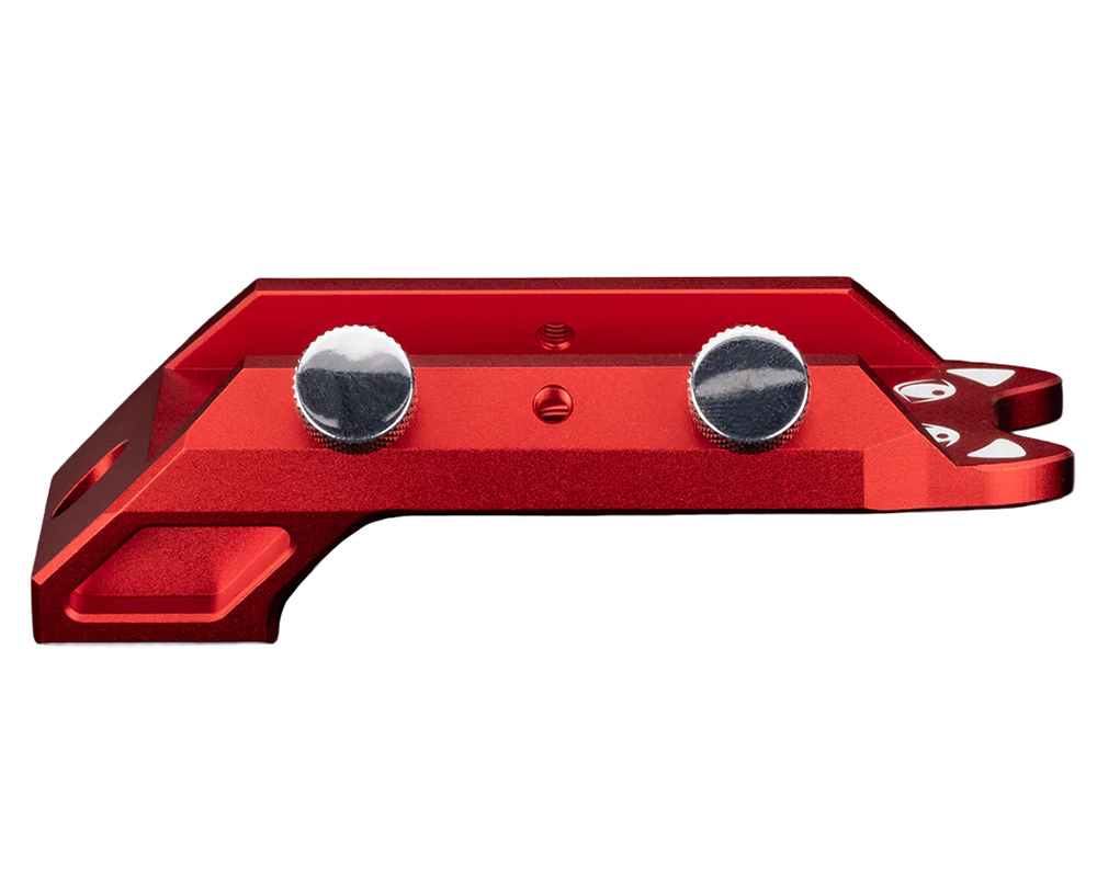 William Optics Cat Series Saddle Handle Bar - Red side profile
