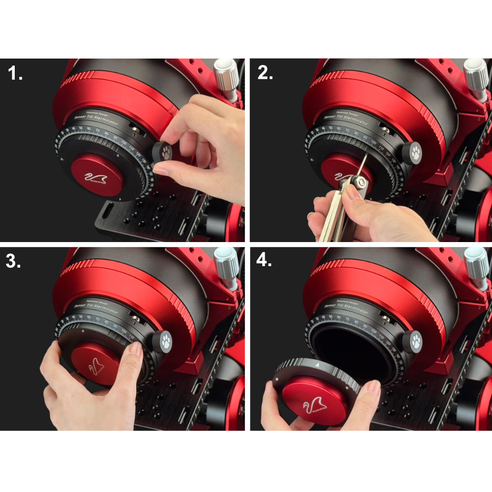 Instructions on How to Swap Included Adapters