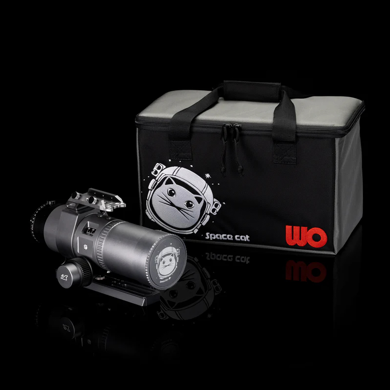 William Optics SpaceCat 51 Black Background with Case