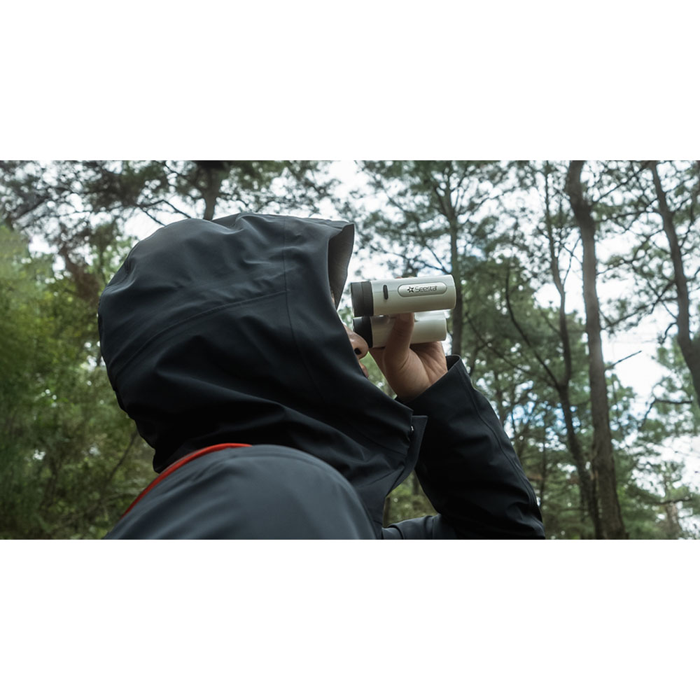 Seestar Binoculars being looked through