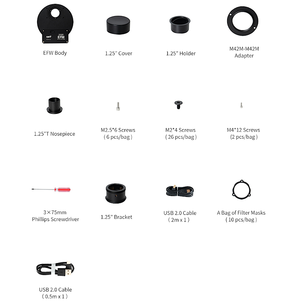 Included Accessories