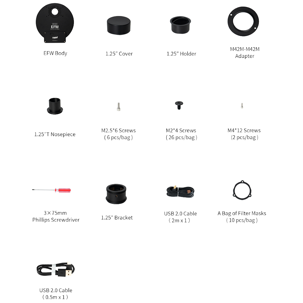 Included Accessories