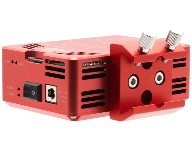 ZWO Finder Shoe installed on an ASIAIR