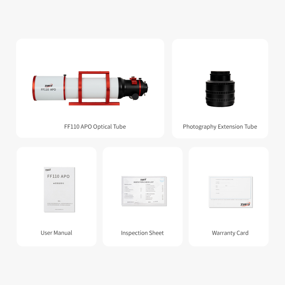 Shot of everything included with the RedCat 91