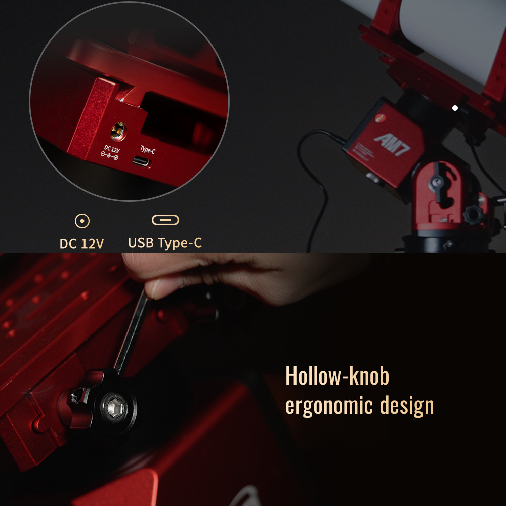 Image showing the ports on the saddle, along with the hollow adjustment knobs