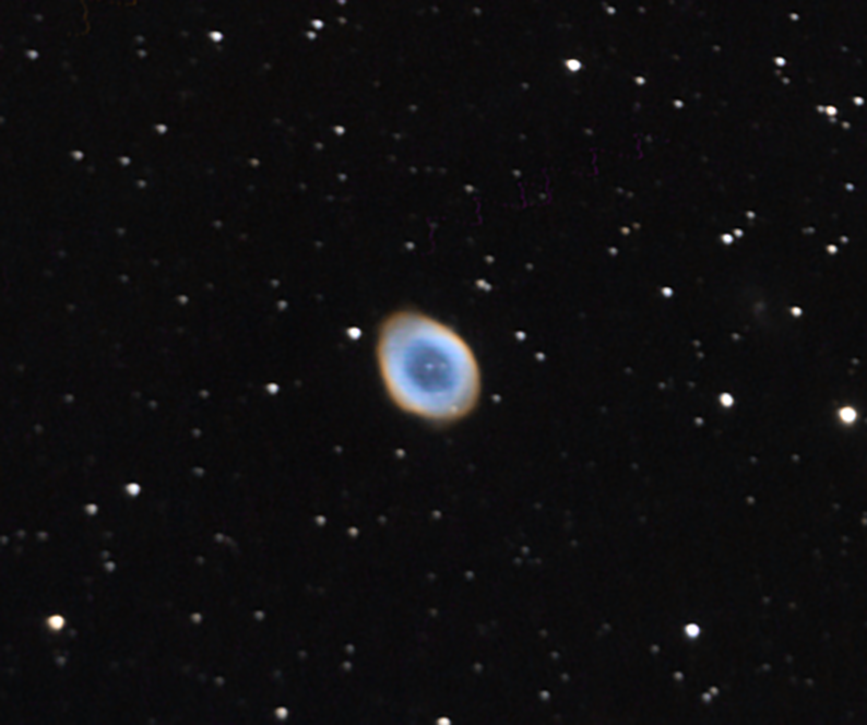 The Ring Nebula in the constellation of Lyra